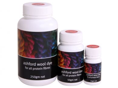 Ashford Dyes - individual 50gm tubs