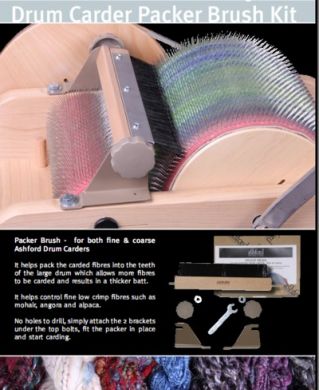 Ashford Drum Carder packer brush kit