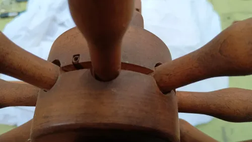 Repair a Split Ashford Spinning Wheel Hub