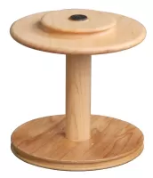 Bobbin for JUMBO sliding hook flyer - DOUBLE DRIVE bare timber