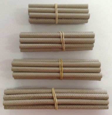 Bobbins for boat shuttles - cardboard /10
