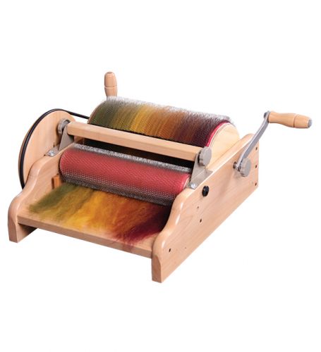 Drum Carder 12inch with medium 72 ppsi cloth - Ashford