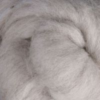 Wool Sliver - Light Grey - natural C