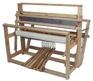 Nilus Floor Loom 45" 4shaft by Leclerc Looms Canada