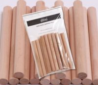 Warping peg set for rigid heddle loom