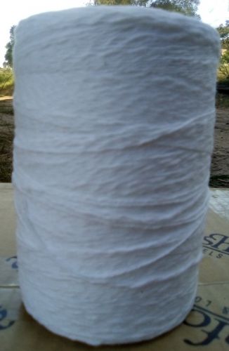 Cotton slub yarn - bleached