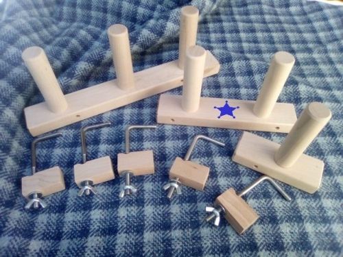 Warping Post  2 Pegs